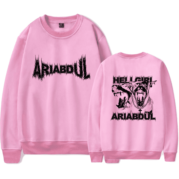 Ari Abdul Merch Doberman Sweatshirt Crewneck Men Women Long Sleeve Hoodie Streetwear Pullover Top