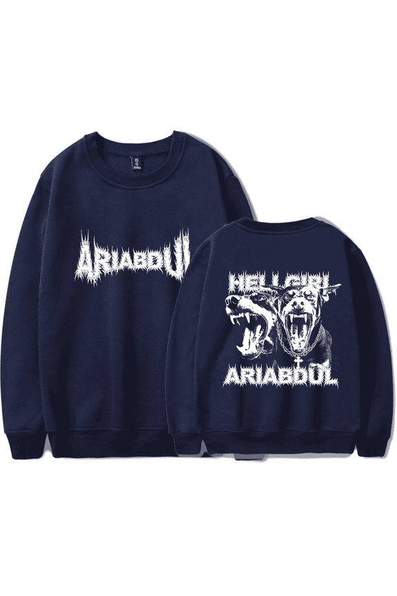 Ari Abdul Merch Doberman Sweatshirt Crewneck Men Women Long Sleeve Hoodie Streetwear Pullover Top