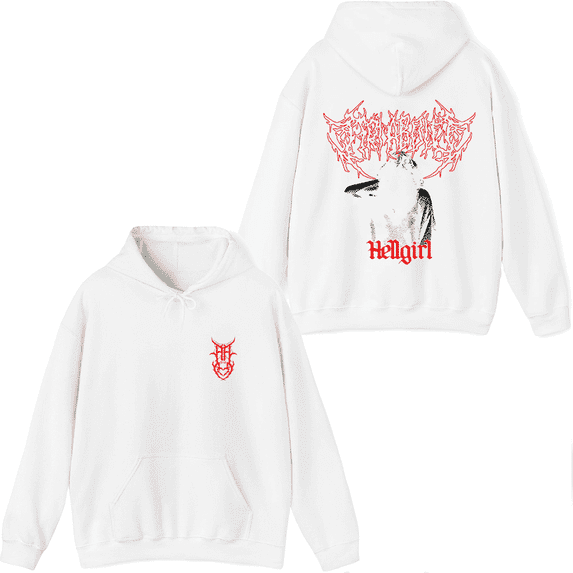 Ari Abdul Merch HellGirl Hoodie Printed Hoodies Men Women Long Sleeve Pullover Top Hooded