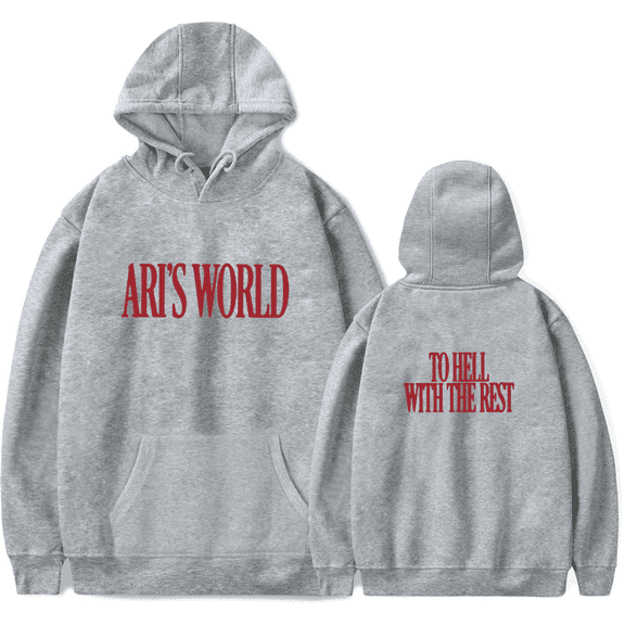 Ari Abdul Merch The Hell With The Rest Hoodies Hooded Men Women Long Sleeve Sweatshirt Streetwear Pullover Top