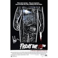 thumbnail image 1 of Ari Lehman Signed Friday The 13th 11x17 Poster Photo JSA ITP, 1 of 4