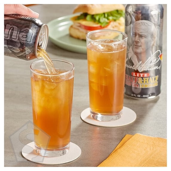 AriZona Arnold Palmer Lite Half and Half Iced Tea Lemonade 22 fl. oz. Can - 24/Case