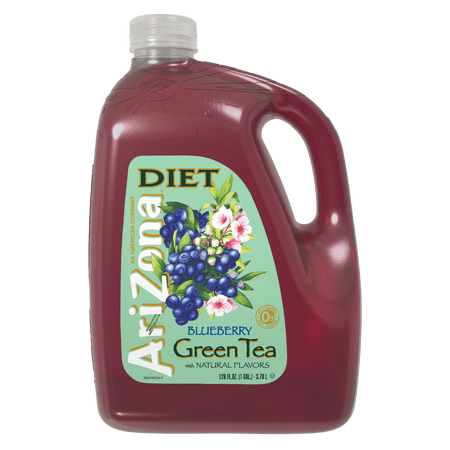 AriZona Diet Blueberry Green Tea - 128 fl oz Gallon