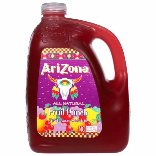 AriZona Fruit Punch Fruit Juice Cocktail 128 fl oz - Pack of 2