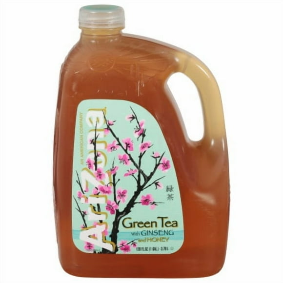 AriZona Ginseng & Honey Green Iced Tea Carton 128 fl oz