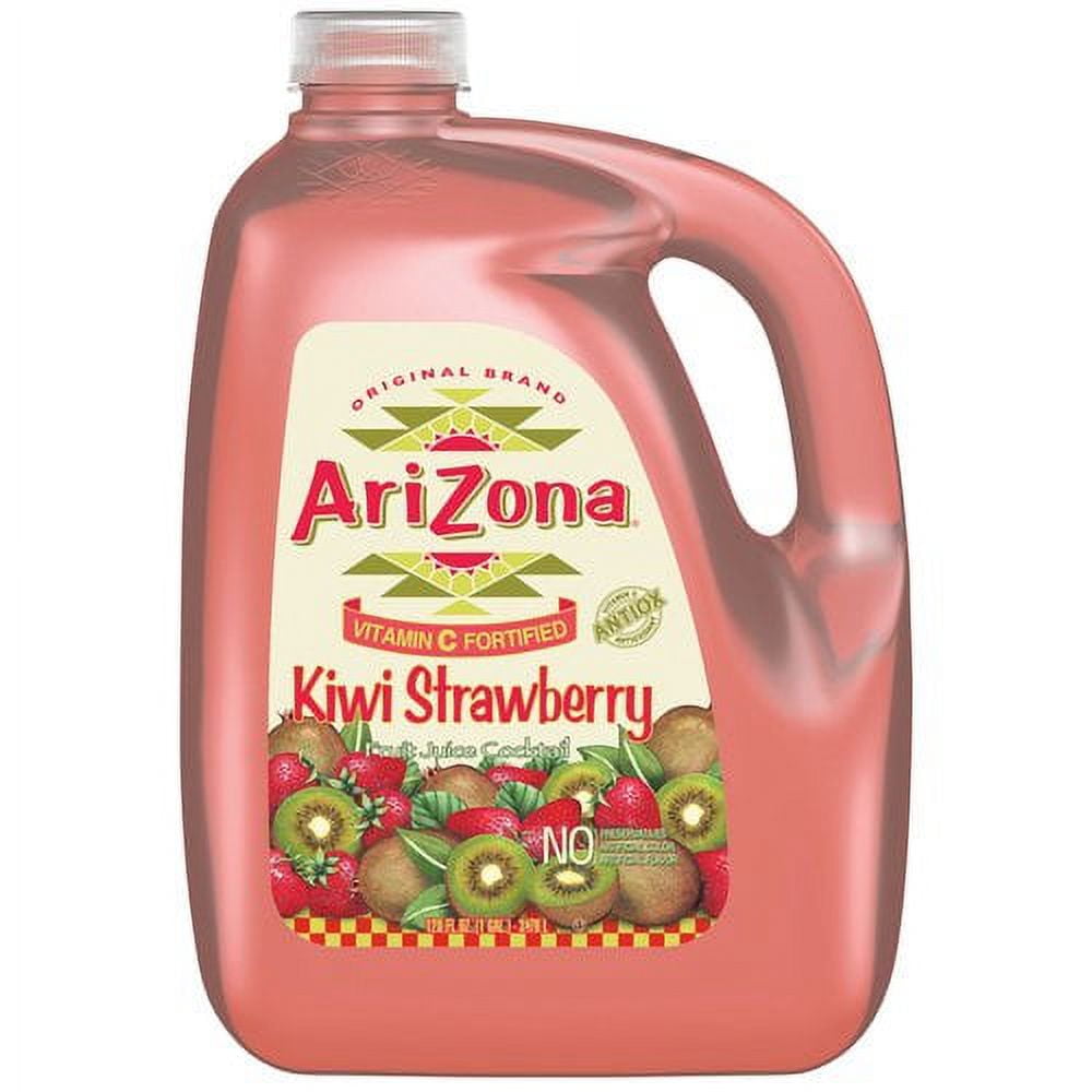 AriZona Kiwi Strawberry Juice Cocktail, 128 Fl. Oz.