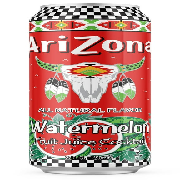 AriZona Watermelon Fruit Juice Cocktail Can - 22 fl oz