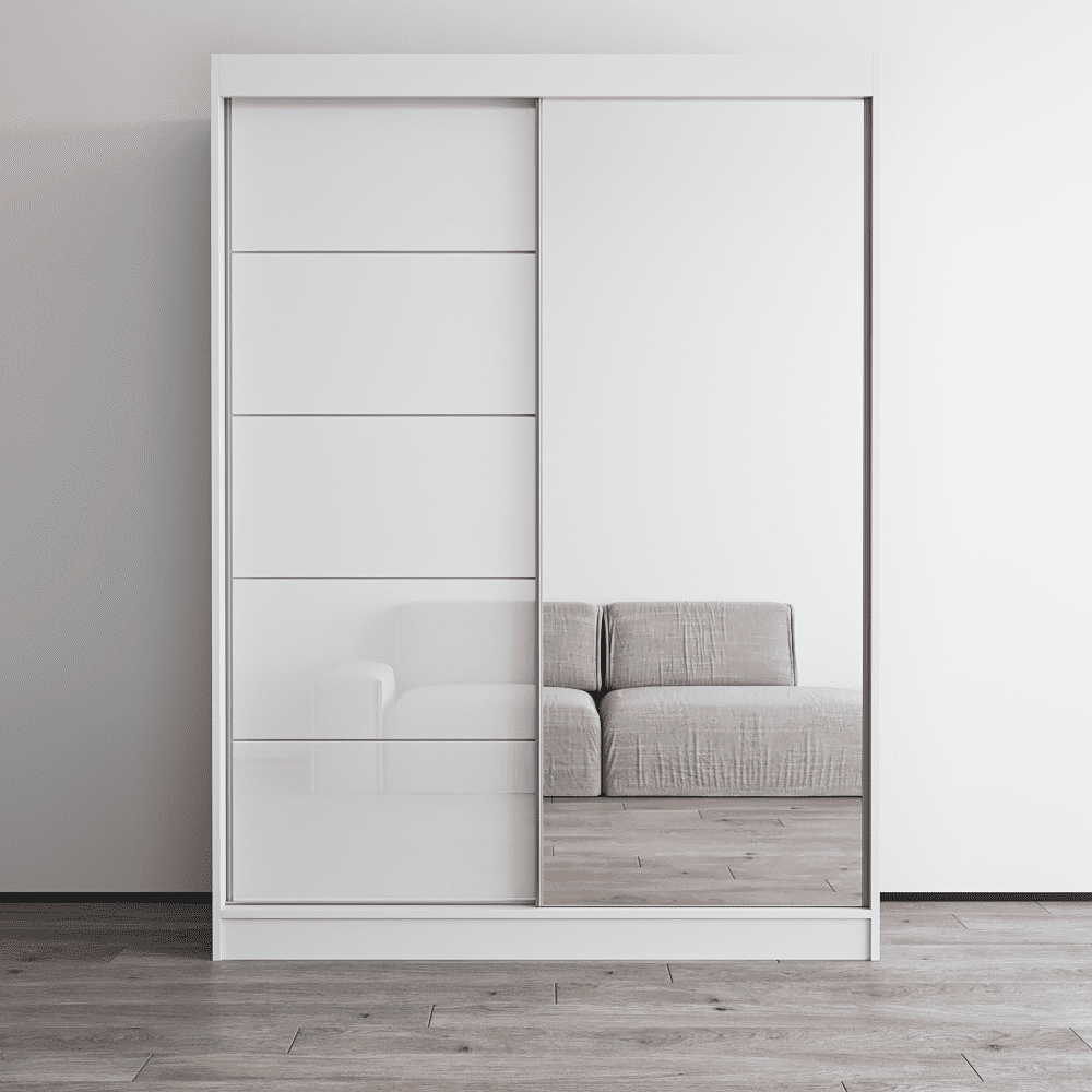 White with Mirror