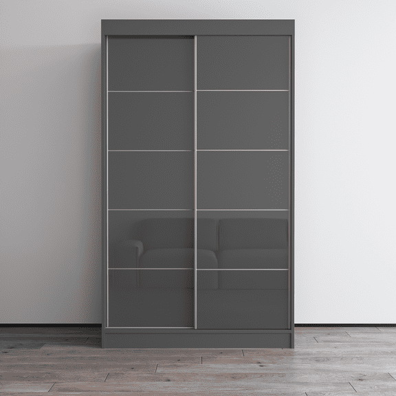 Aria 2 Door Modern 47" Wardrobe Armoire