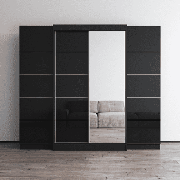Aria 2D120-EXEX Wardrobe with 1 Mirror