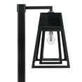 thumbnail image 1 of Aria 98 in. 1-Light Black Aluminum Solar Outdoor Commercial Waterproof Post Light Set with LED Light Bulb Included, 1 of 8