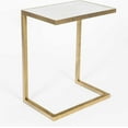 thumbnail image 1 of Aria Accent Table with Marble Top and Brass, 1 of 1