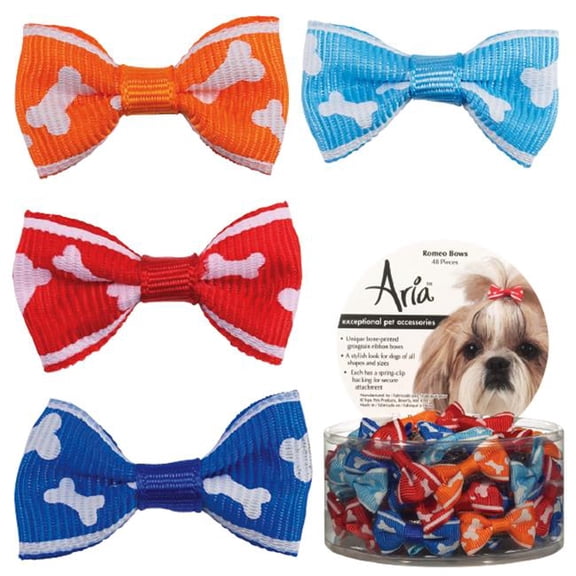 Aria Aria Romeo Bows Canister 48/Pkg