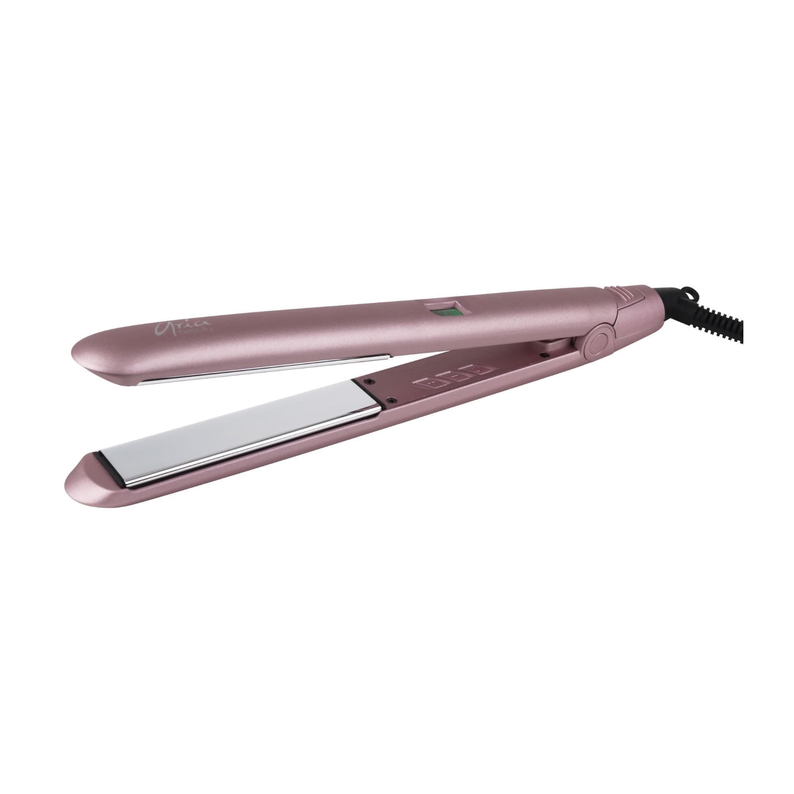 Aria Beauty Digital Hair Straightener - Rose Gold , 1 Pc Flat Iron