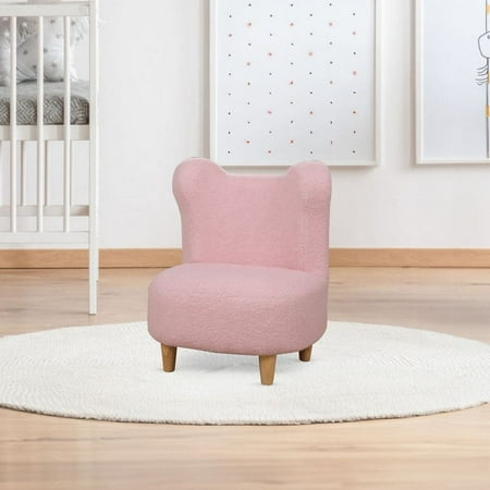 Aria Home Kid's Teddy Bear Chair in Pink