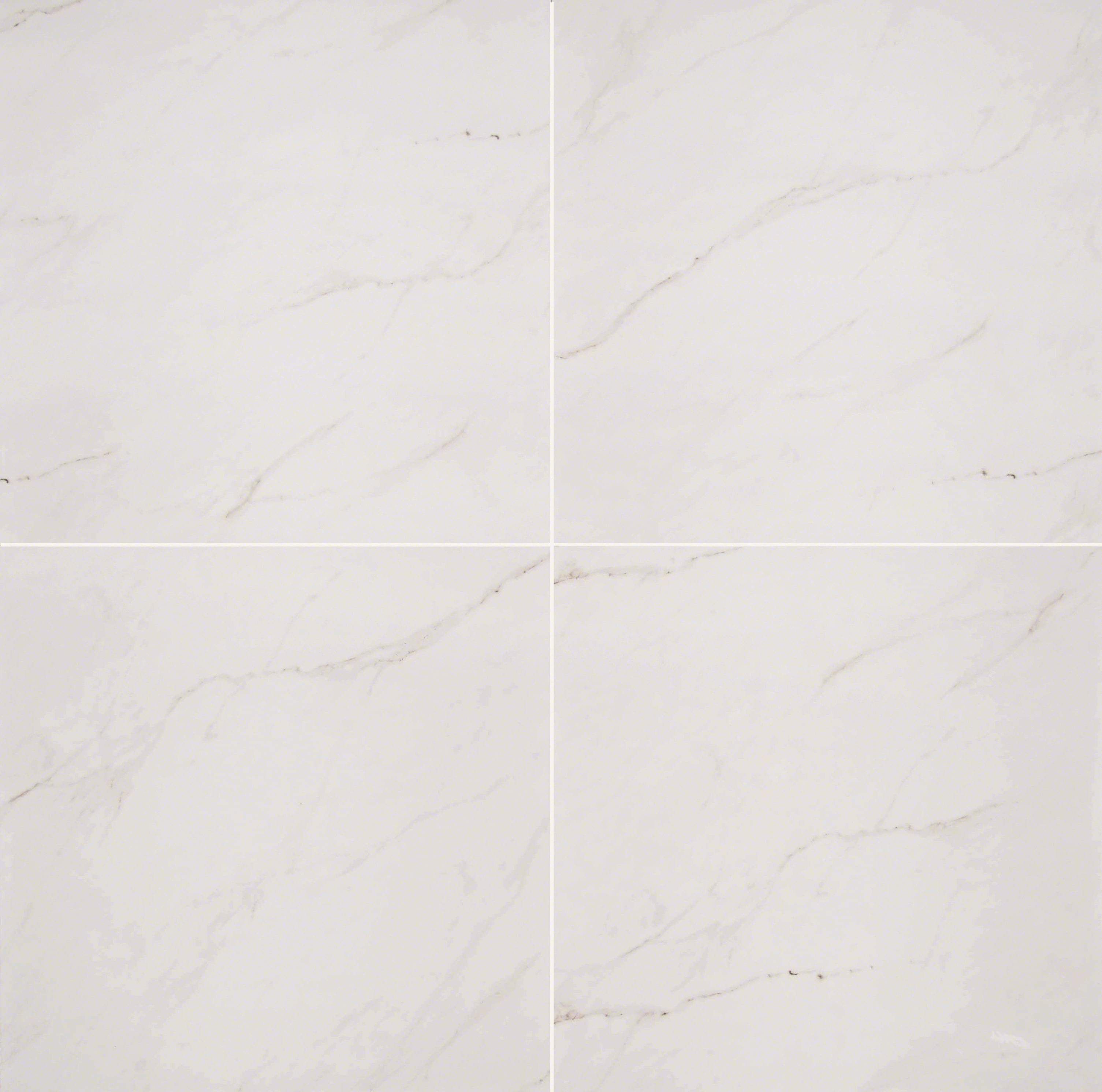 MSI Aria Ice 24 in. x 24 in. Polished Porcelain Floor and Wall Tile (16 Sq. ft. / Case)