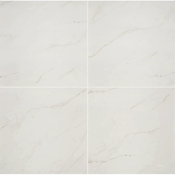MSI Aria Ice 24 in. x 24 in. Polished Porcelain Floor and Wall Tile (16 Sq. ft. / Case)