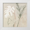 thumbnail image 1 of Aria K 15x15 White Modern Wood Framed Museum Art Print Titled - Boho Palms I, 1 of 4