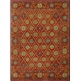 thumbnail image 1 of Aria Kali Red/Gold Rug, 9'0" x 11'10", 1 of 5