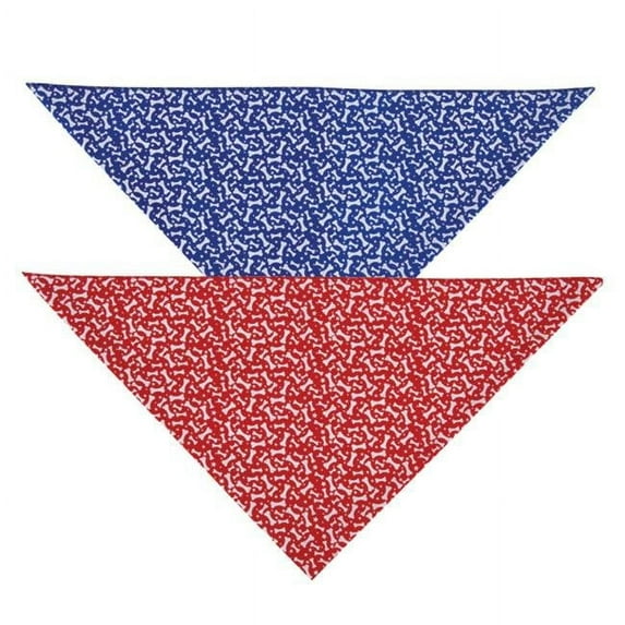 Aria North DT8672 19 Blue Ribbon Bone Bandana Blue