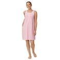 thumbnail image 1 of Aria Sleeveless 100% Cotton Nightgown with Pockets in 36",Women's Sizes XS-5X, 1 of 6