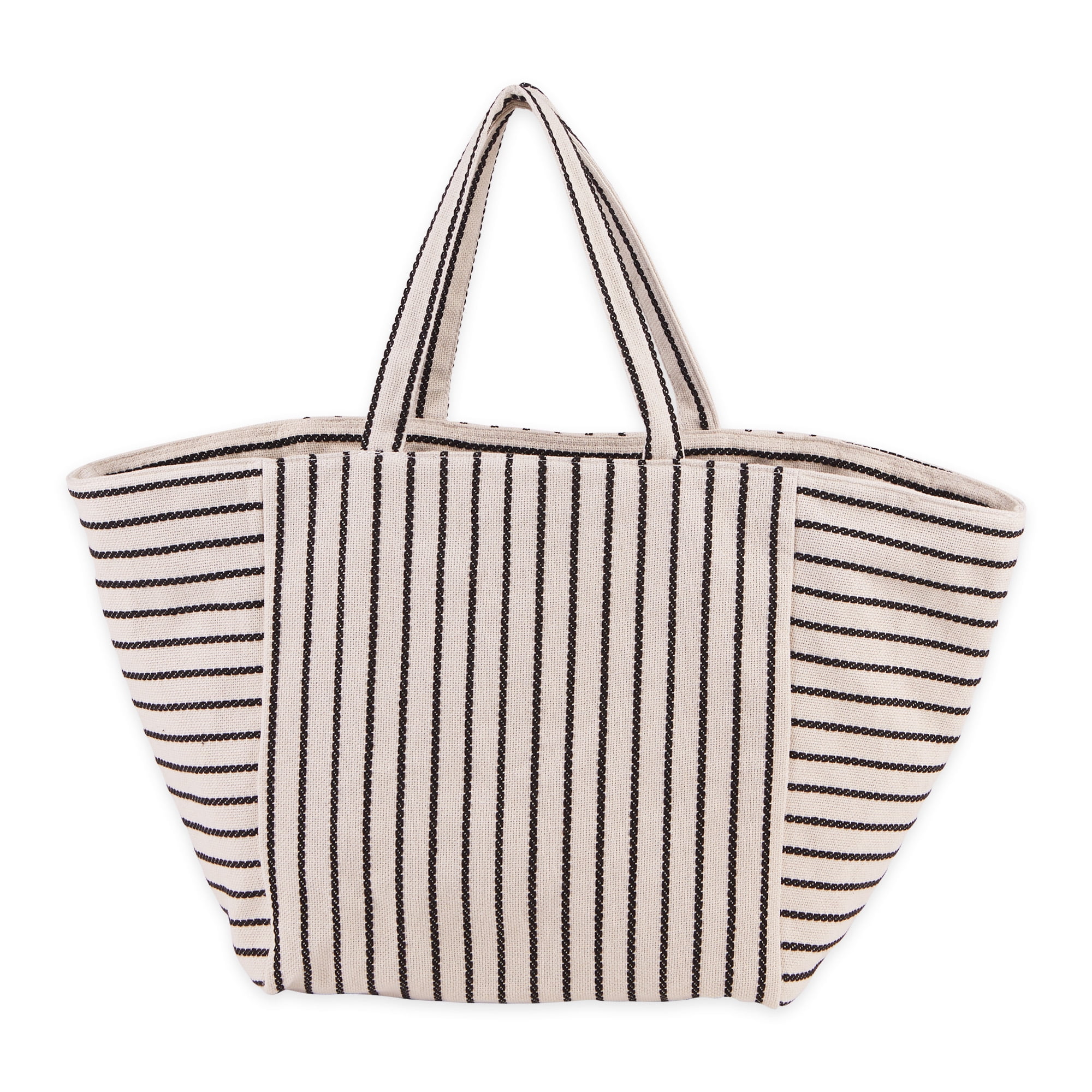 Aria Tote Bag, Black Stripe Walmart Business Supplies