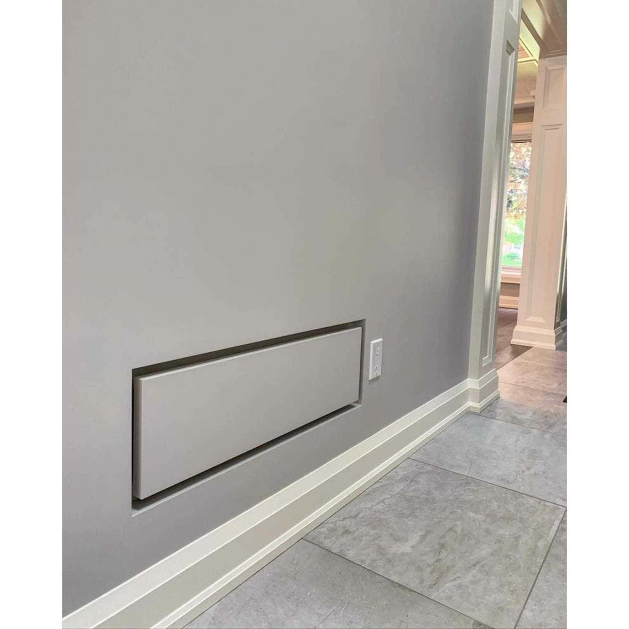 Aria Vent Drywall Pro Collection Air Return, Satin White (10 x 30.25) -  Walmart.com
