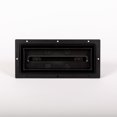 thumbnail image 2 of Aria Vent 3-in X 10-in Screw On Mount Vent Cover In Matte Black In The 2 of 9