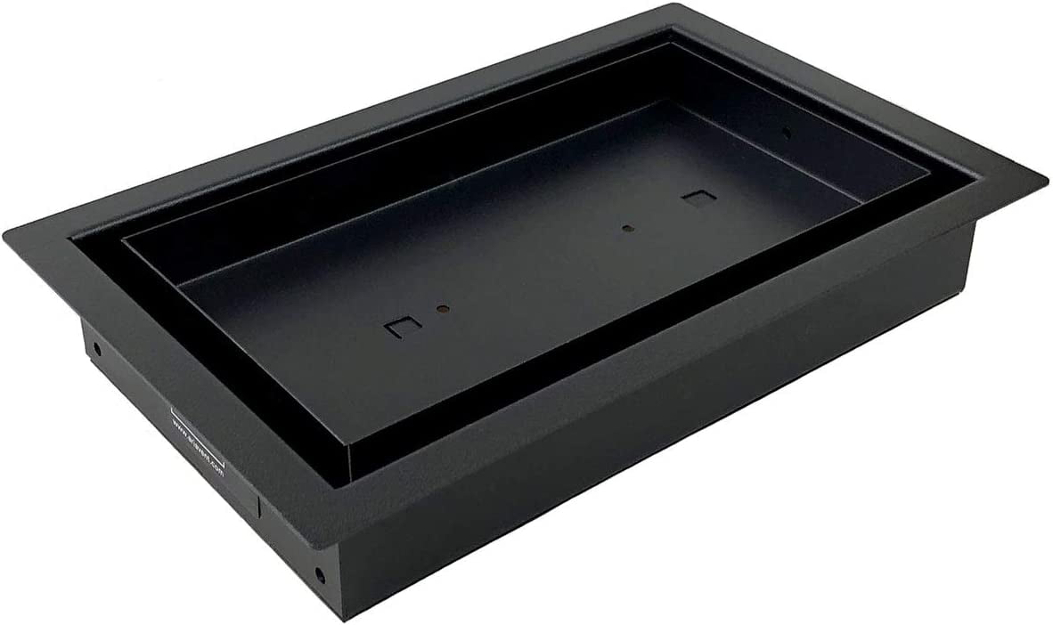 Aria Vent OG Collection, Matte Black (6" x 10") 6x10 Inch