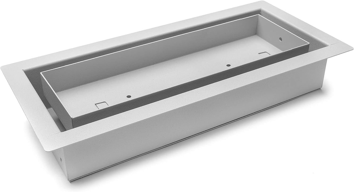 Framed OG Floor Vent Luxe 4 in. W. X 10 in. - Grey