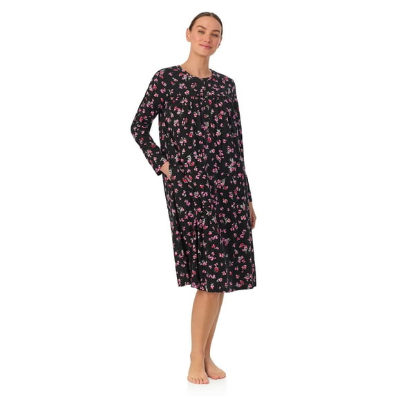 Aria Women’s 100% Cotton Long Sleeve Ballet Nightgown, Sizes XS-5X