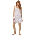 thumbnail image 1 of Aria Women's 100% Cotton Sleeveless V-Neck 35" Chemise Nightgown, Sizes XS-5X, 1 of 4