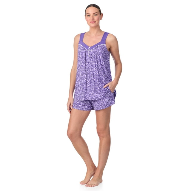 2-Piece 100% Cotton Argyle Knit Pajama Set