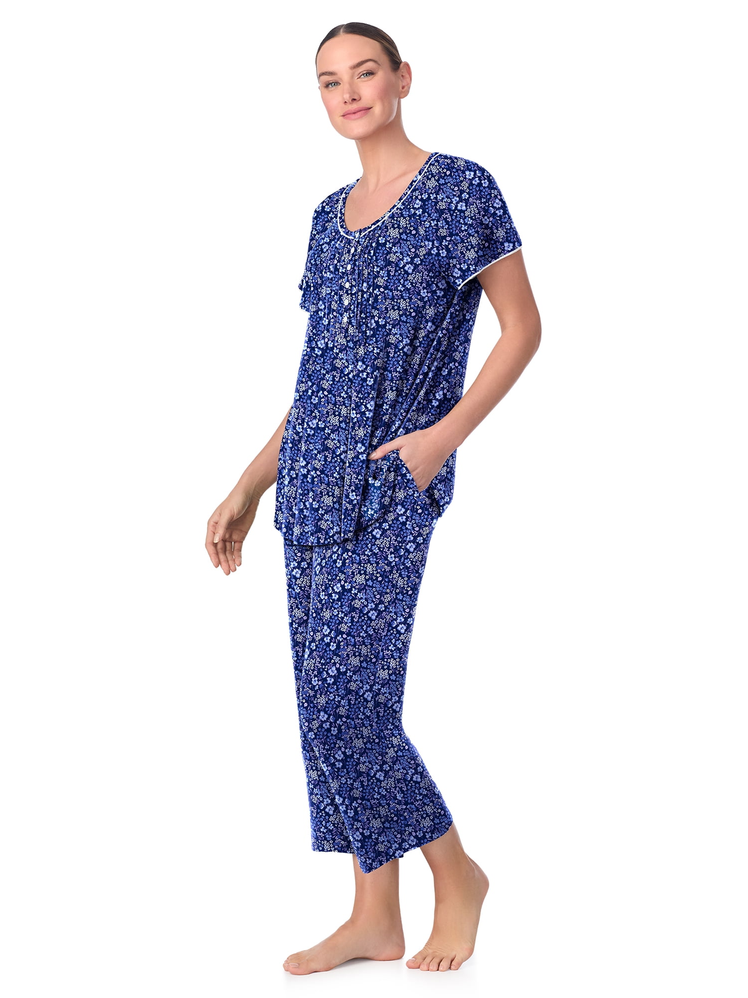 Henley Neck Pyjama Set - Carina main image 0