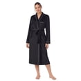 thumbnail image 1 of Aria Women's Stretch Velour Long Sleeve Wrap Sleepwear Robe with Pockets, Sizes XS-5X, 1 of 5
