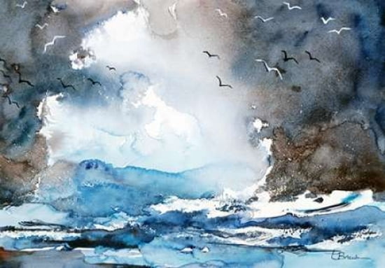 Aria di tempesta Canvas Art - Elena Breda (20 x 28)