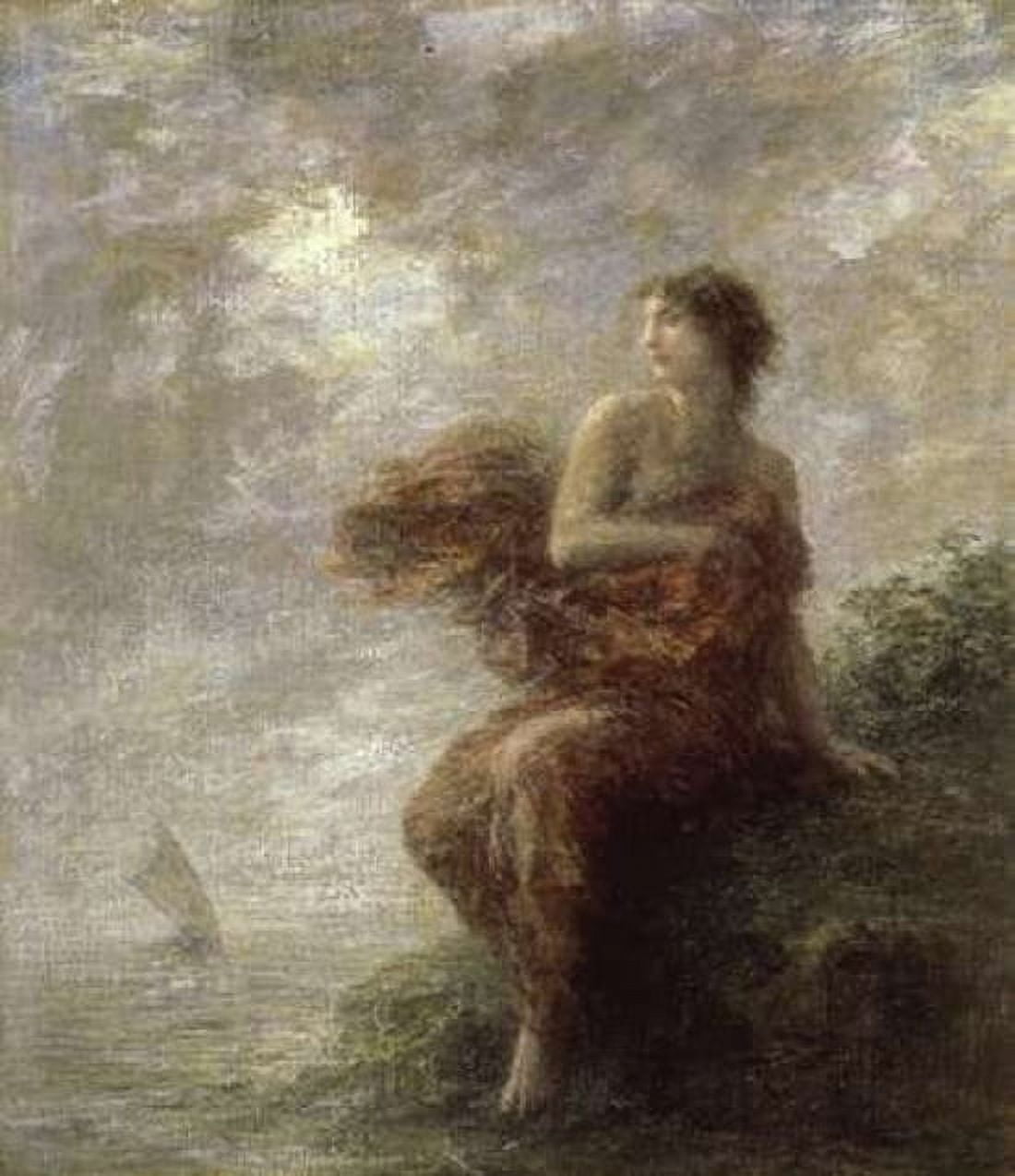 Ariadne Canvas Art - Henri Fantin-Latour (24 x 24)