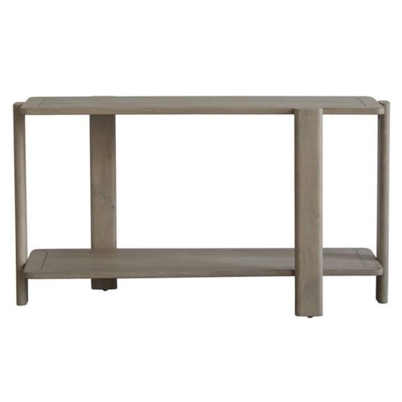 Ariah Solid Wood Console Table in Natural Finish by Mango Furniture Co Inc
