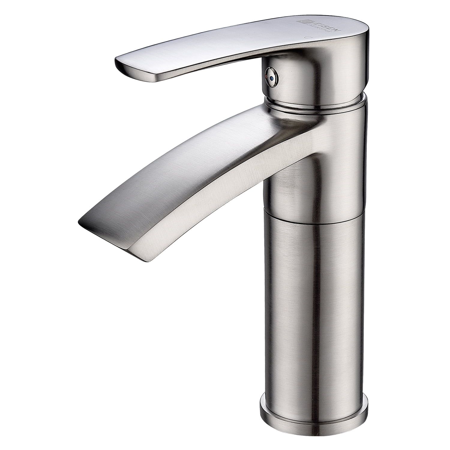 Ariana 7" Single Hole Single Handle 360 Degree Swivel Spout Bathroom ...