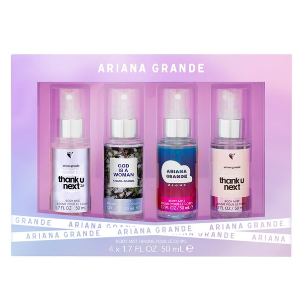 Ariana Grande ボディミスト ギフトセット 4本 Ariana Grande 4PC Body Mist Set: Perfume Fragrance Kit (1.7