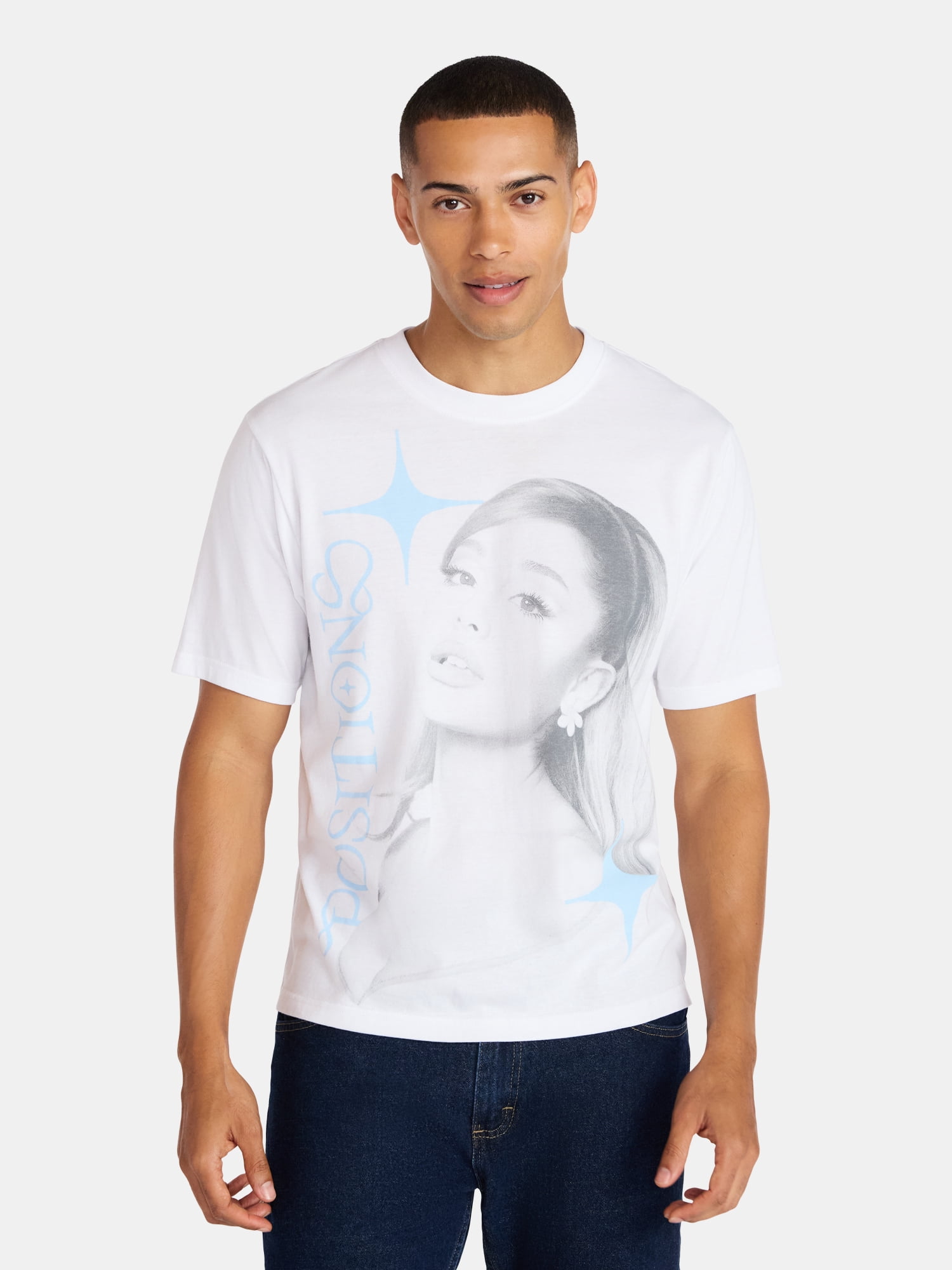 Ariana Grande Oversized Boxy Fit Pride Graphic Tee Shirt, Men's Sizes XS-3XL