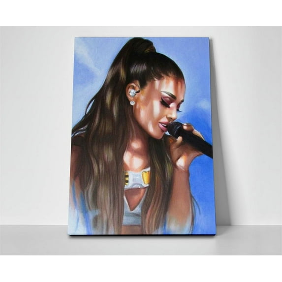Ariana Grande Painting Poster or Wrapped Canvas