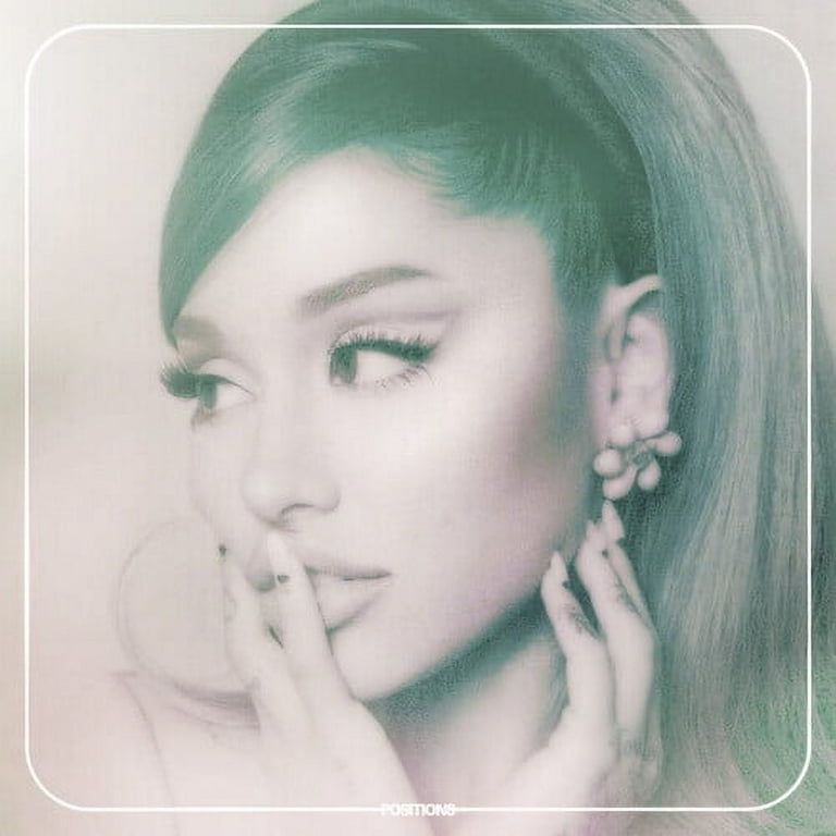 Ariana Grande - Positions - Exclusive Glow in The Dark Green LP