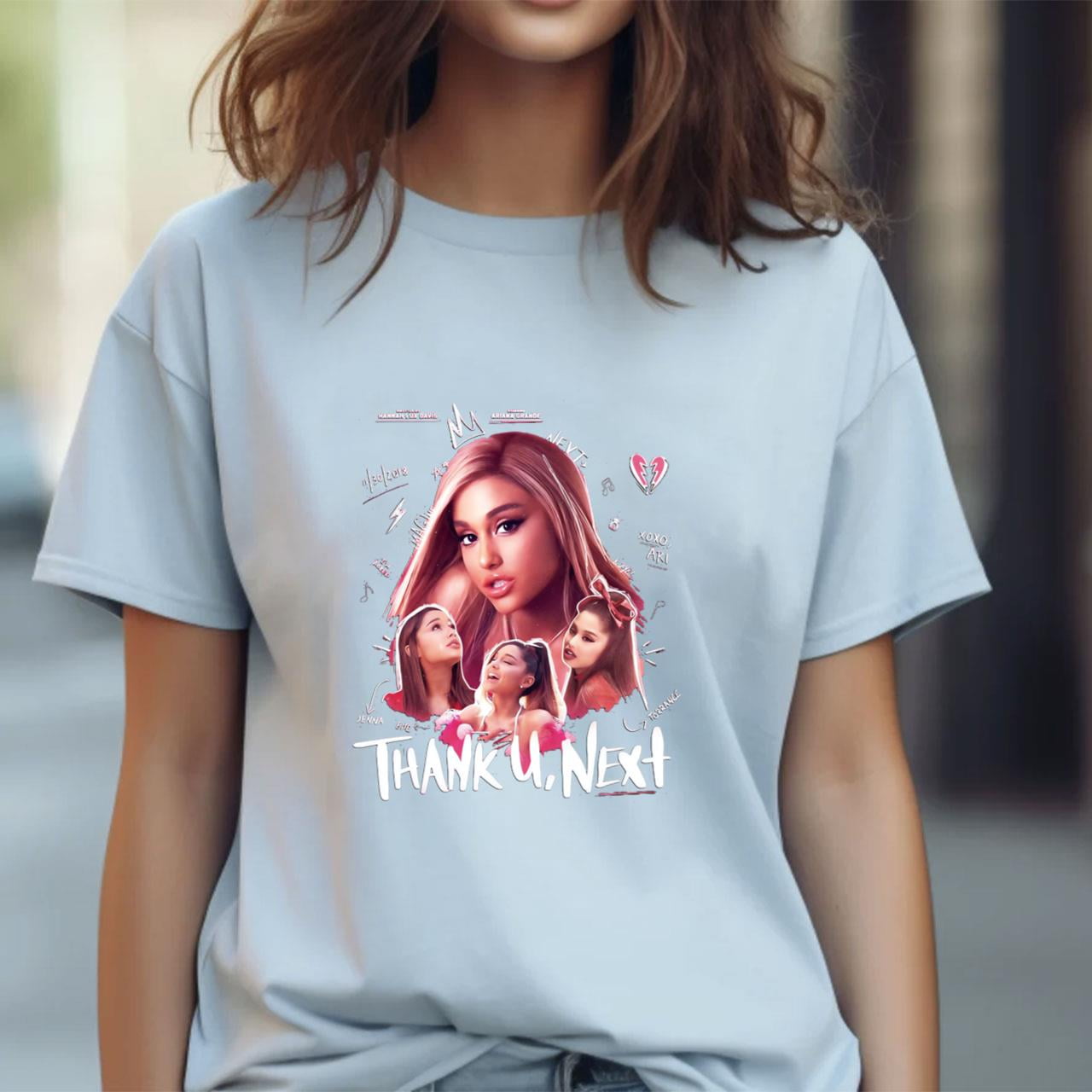 Ariana Grande Shirt Ariana G Png Design Layout For T-Shirt Merch Ariana