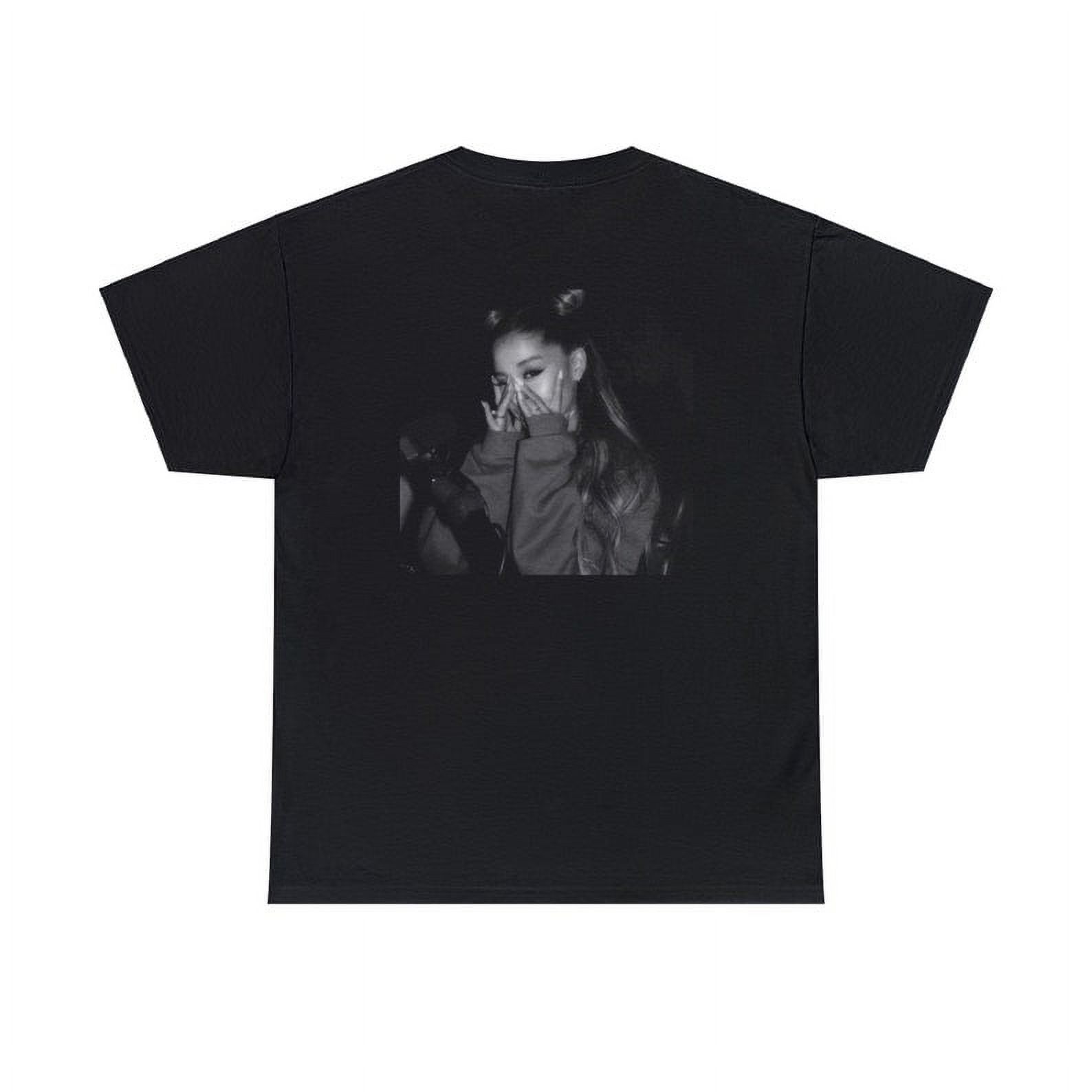 Ariana Grande throwback Aesthetic black tee comfy - Walmart.com