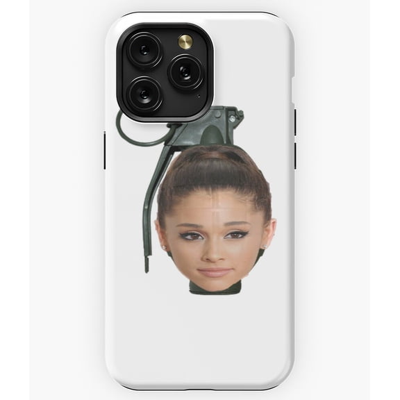 Ariana Grenade Funny Pop Star Parody G3090 Phone Case for iPhone17 16 15 14 13 12 11 Pro Max