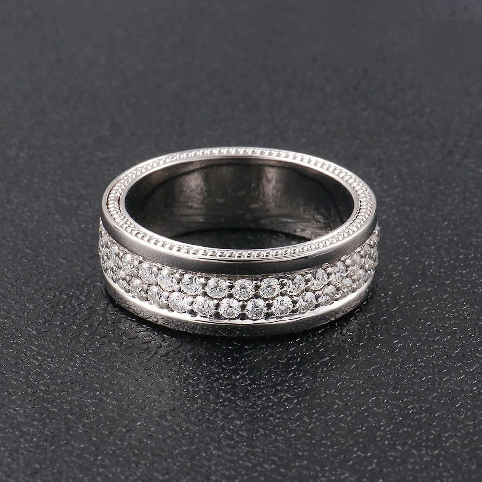 Ariana Jewel 0.8 Ct Round Brilliant Cut Lab-Created Simulated Diamond ...