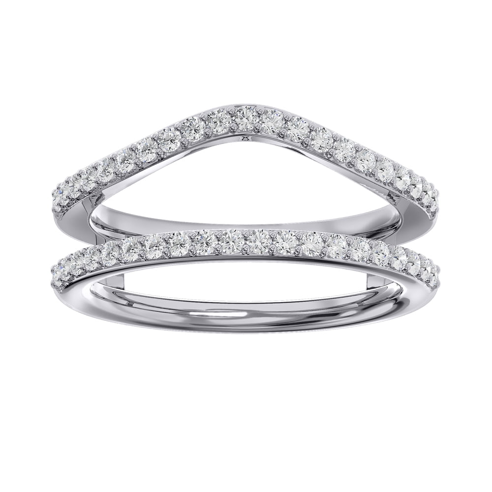 Ariana Jewel 1.7 Ct Round Cut Lab Created Diamond Stacking Ring for Her ...