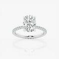 thumbnail image 1 of Ariana Jewel 1 Ct Round Cut Leaf Shap Diamond RIng for Her - 14K White Gold Plated Wedding Ring for Her - Leaf Shap Bridal diamond Jewelry - Anniversary Gift For Women's - Her Ring for Gift, 1 of 2
