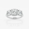 thumbnail image 1 of Ariana Jewel 14K White Gold Plated Diamond Wedding Rings - Cushion Cut 1.6 Ct Diamond Anniversary Rings for Women's - Wedding Jewelry for Bridesmaids Silver - Solitaire Engagement Ring for Women's, 1 of 2